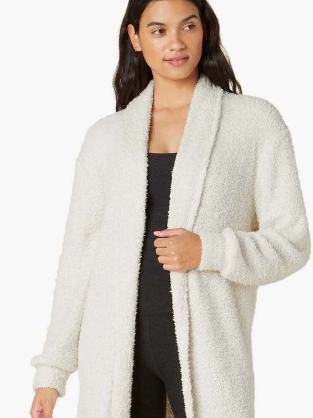 Beyond Yoga Cloud Cover Boucle Cardigan